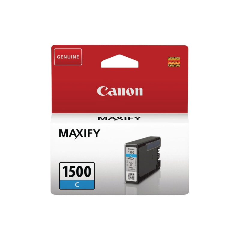 Genuine Canon PGI-1500 Cyan Ink Cartridge 9229B001