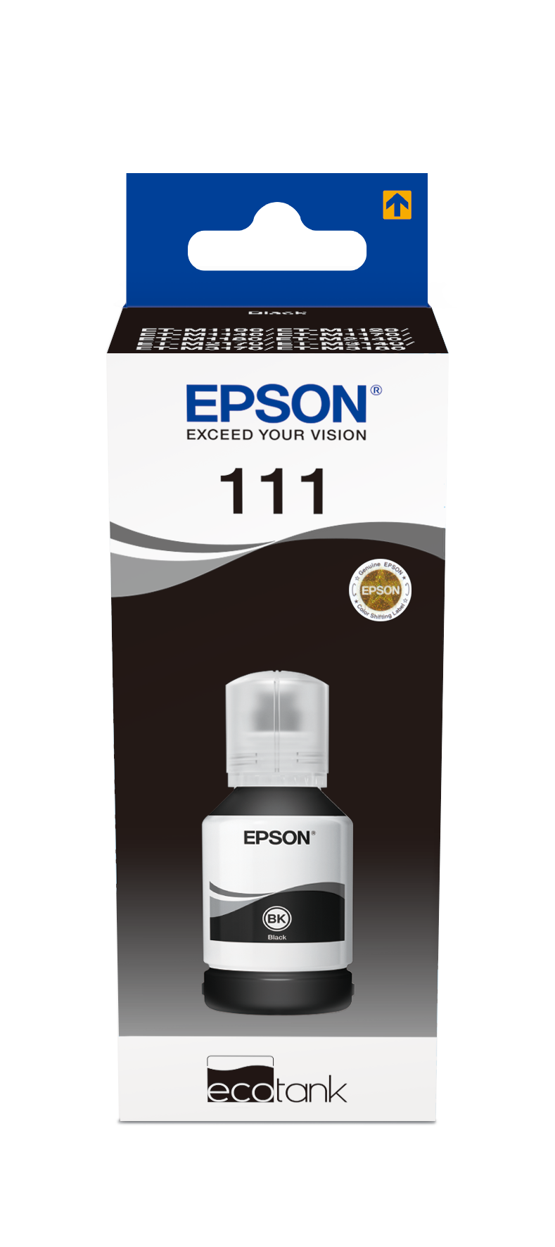 Genuine Epson 111 Black Ink Bottle