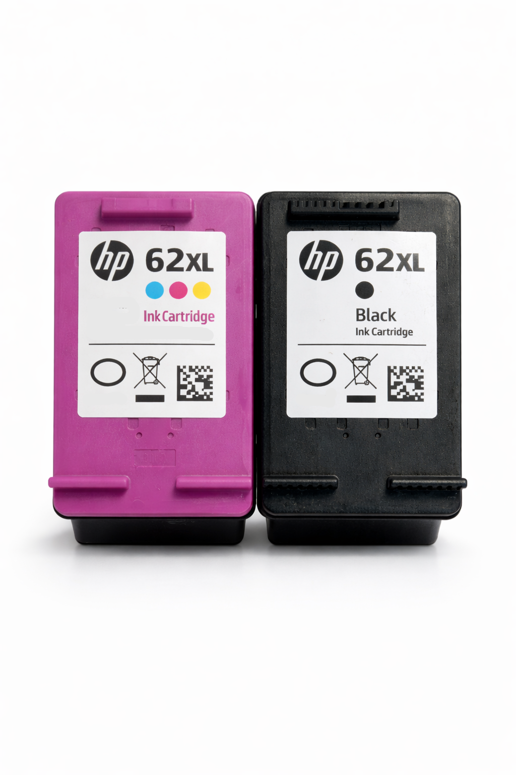 Genuine HP 62XL Black and Tri-colour Twin Pack Ink Cartridges