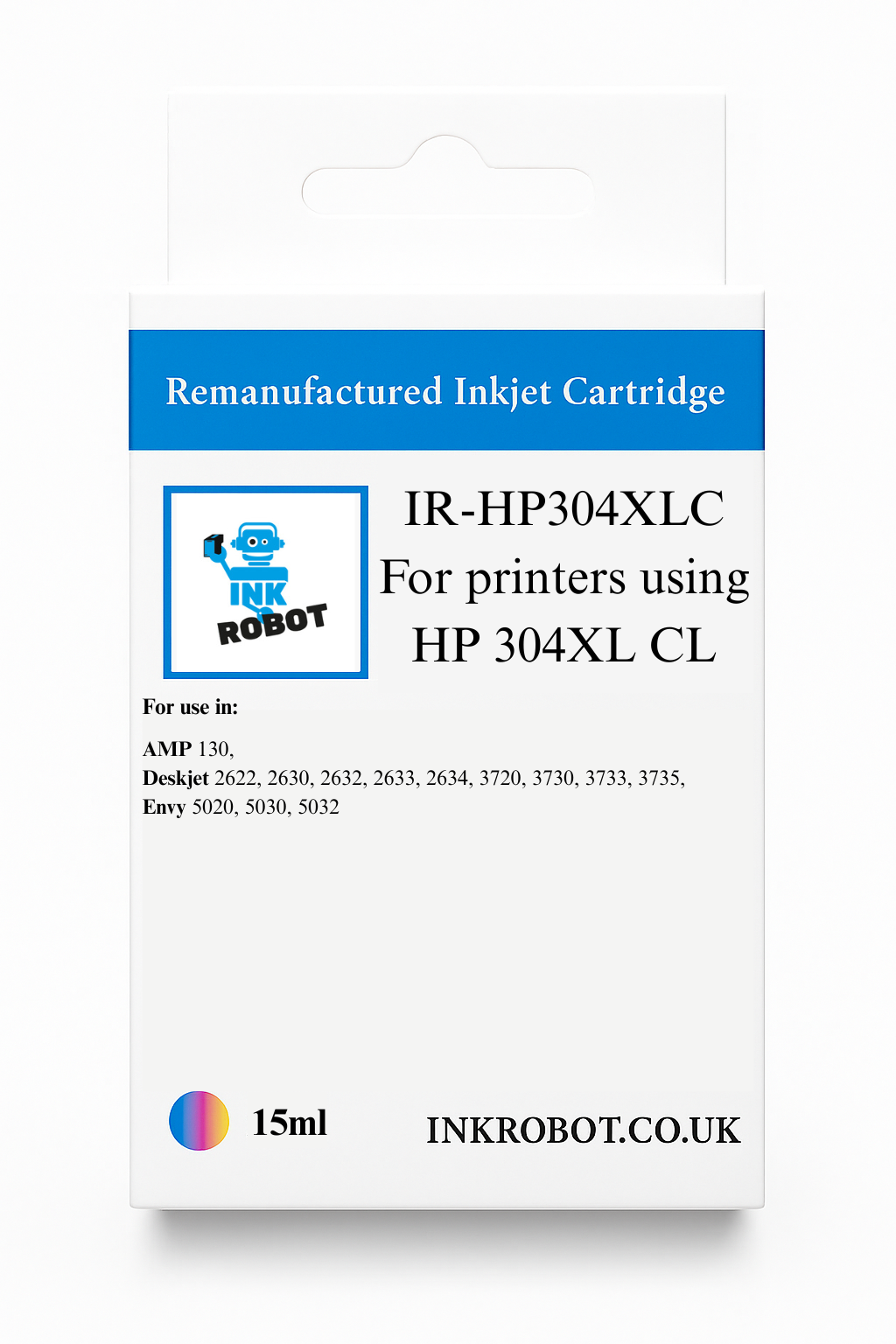 Remanufactured HP 304XL Tri Colour Ink Cartridge N9K07AE