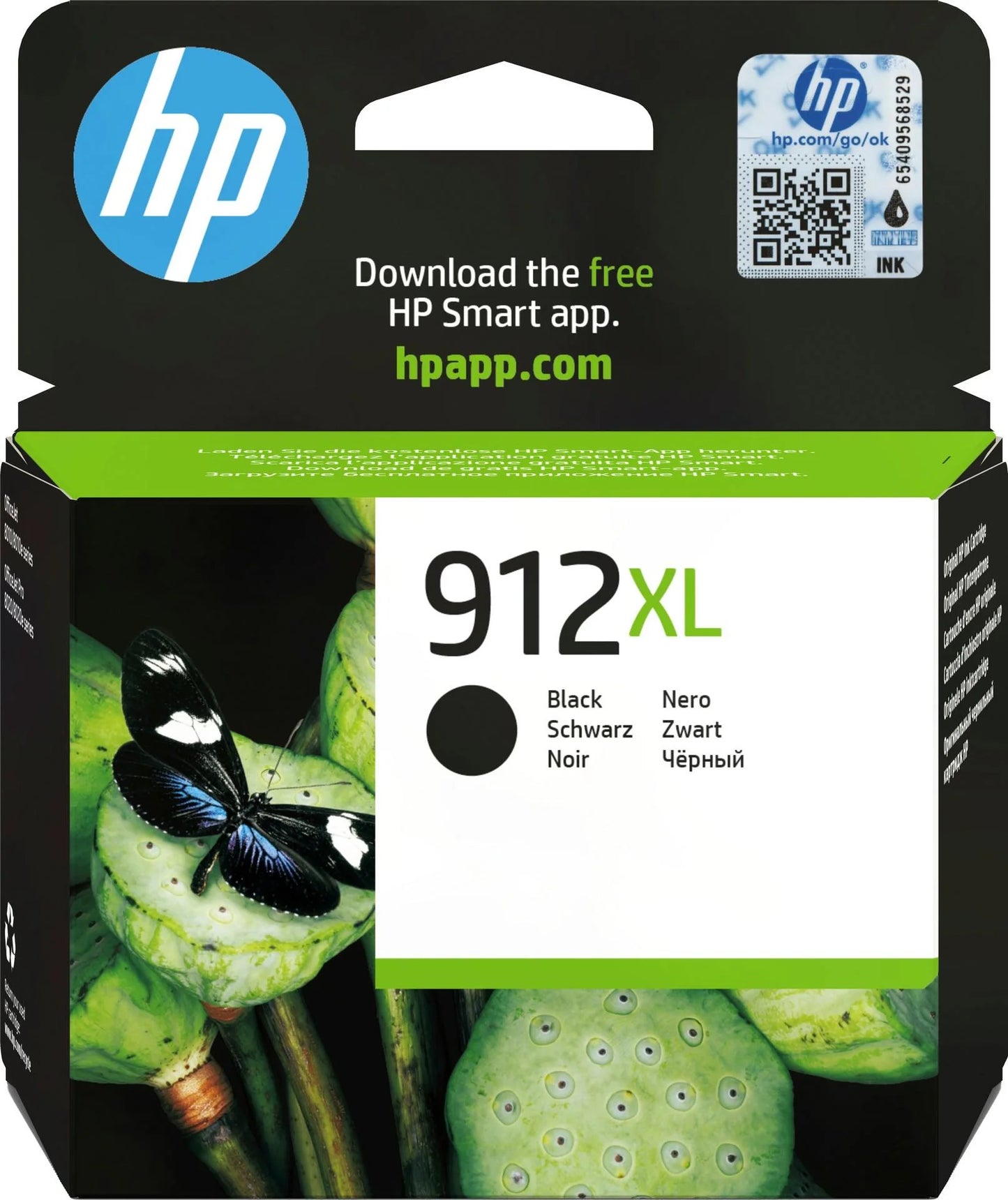 Genuine HP 912XL Black Ink Cartridge 3YL84AE