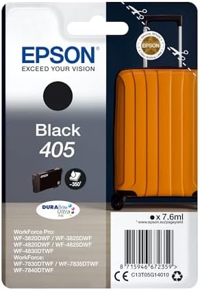 Genuine Epson 405 Black Ink Cartridge