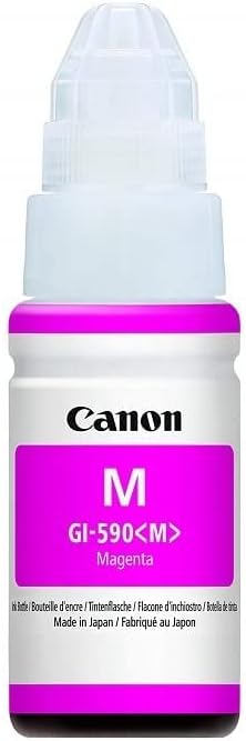 Genuine Canon GI-590M Magenta Ink Bottle 1605C001