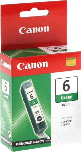 Genuine Canon BCI-6G Green Ink Cartridge 9473A002