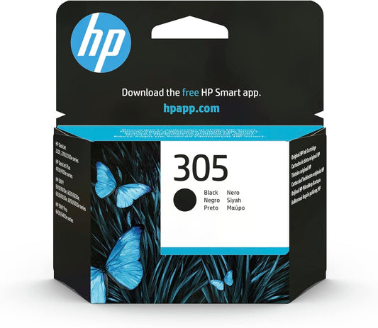 Genuine HP 305 Black Ink Cartridge 3YM61AE