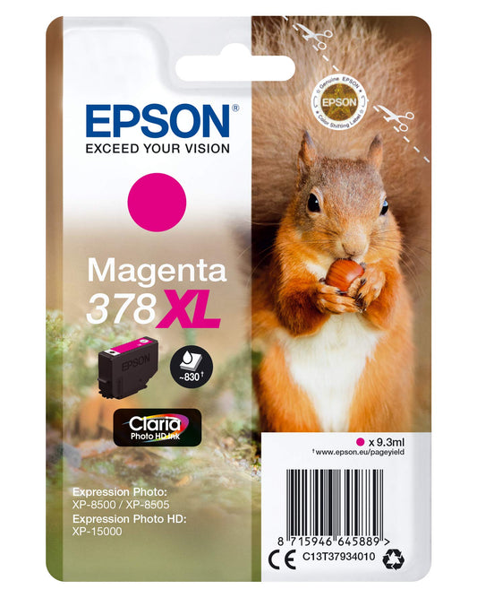 Genuine Epson 378XL Magenta Ink Cartridge