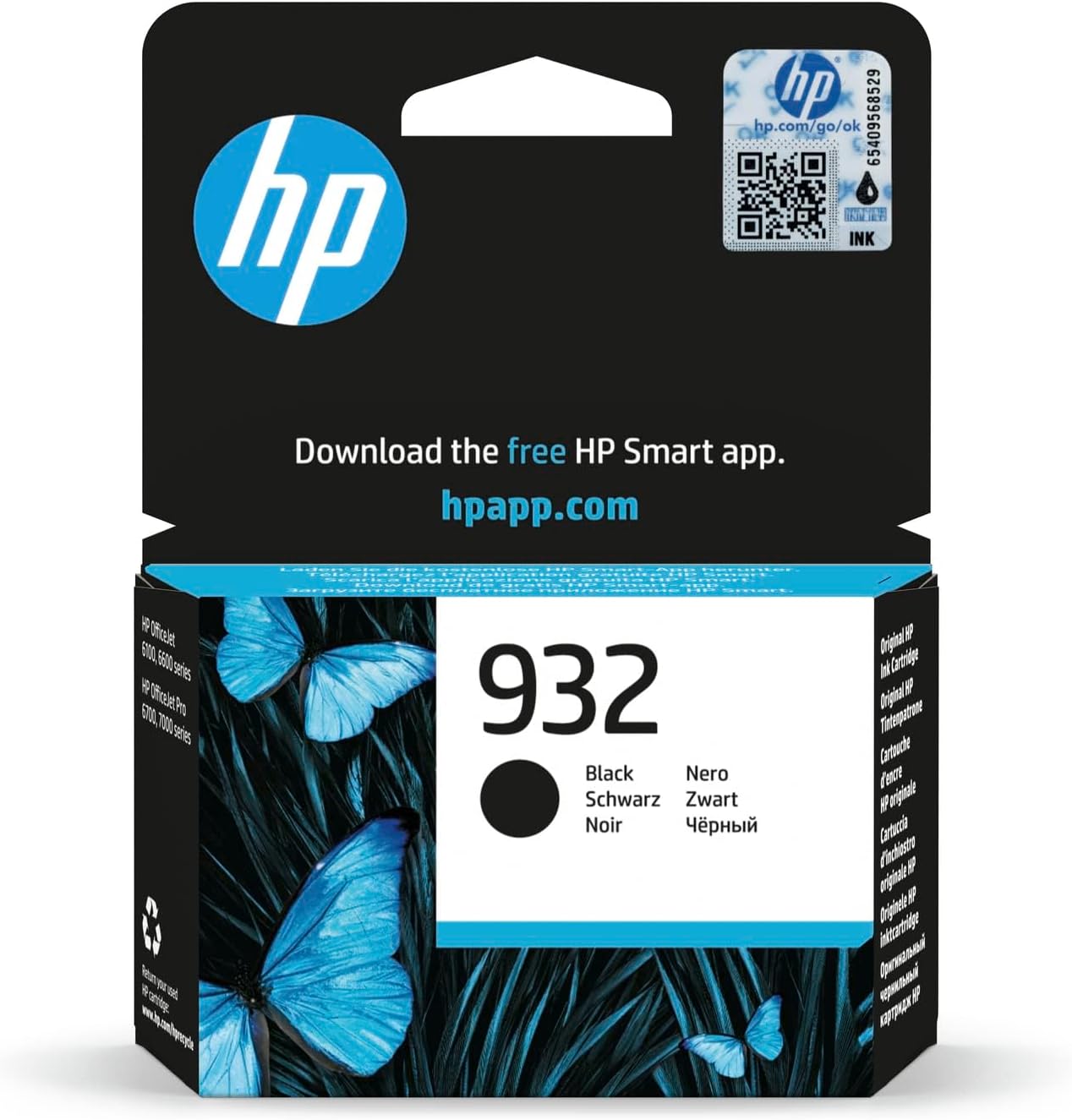 Genuine HP 932 Black Ink Cartridge CN057AN