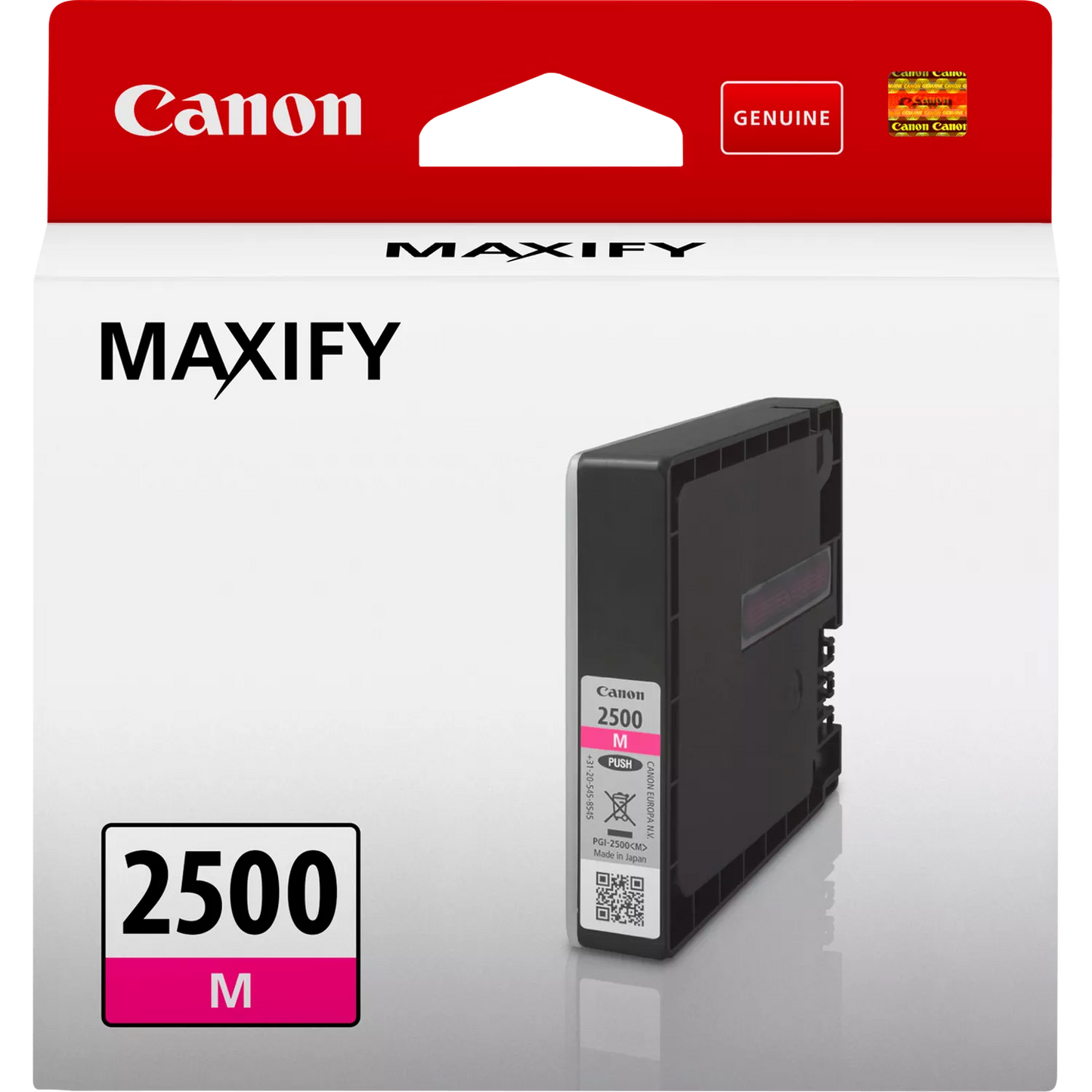 Genuine Canon PGI-2500 Magenta Ink Cartridge 9302B001