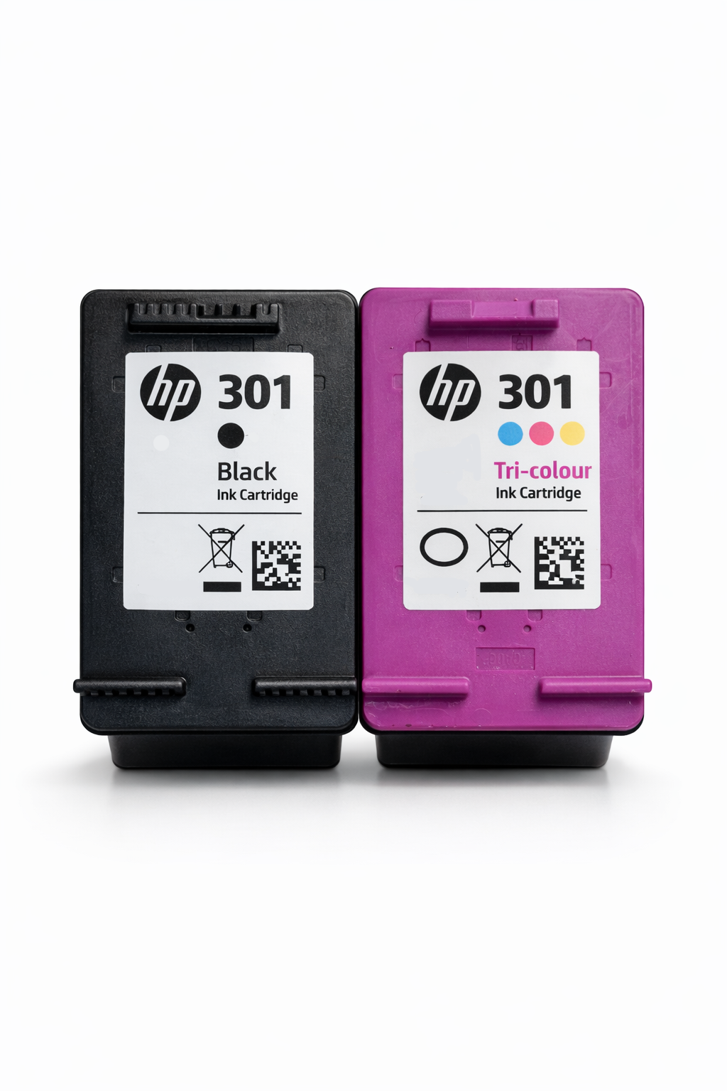 Genuine HP 301 Black and Tri-Colour Twin Pack Ink Cartridges N9J72AE