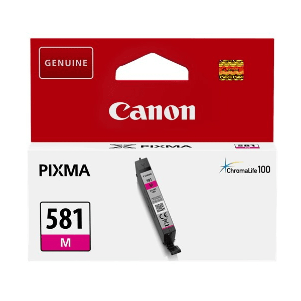 Genuine Canon CLI-581 Magenta Ink Cartridge 2104C001