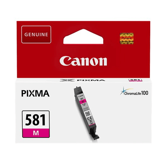 Genuine Canon CLI-581 Magenta Ink Cartridge 2104C001