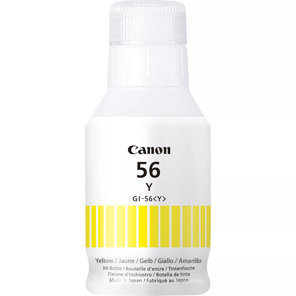Genuine Canon GI-56 Yellow Ink Bottle