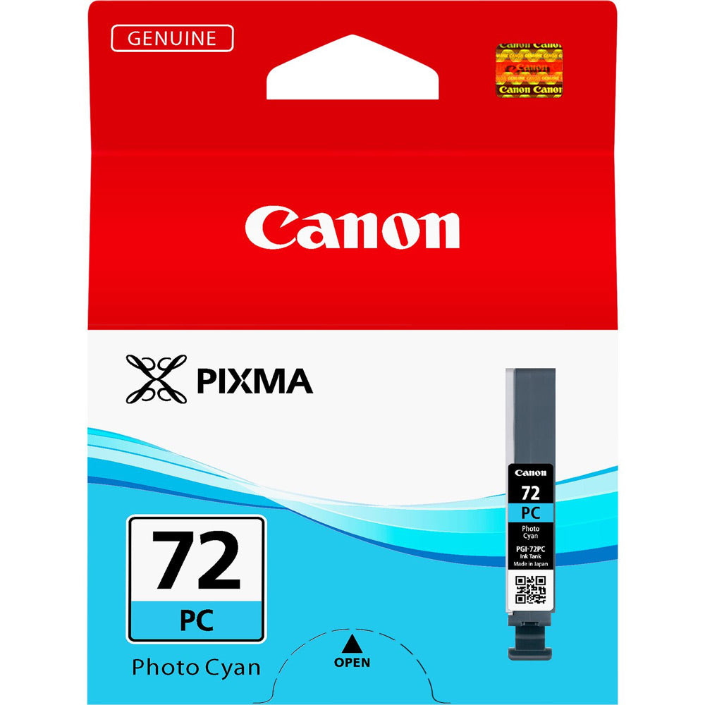 Genuine Canon PGI-72 Photo Cyan Ink Cartridge