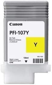 Genuine Canon PFI-107Y Yellow Ink Cartridge 6708B001