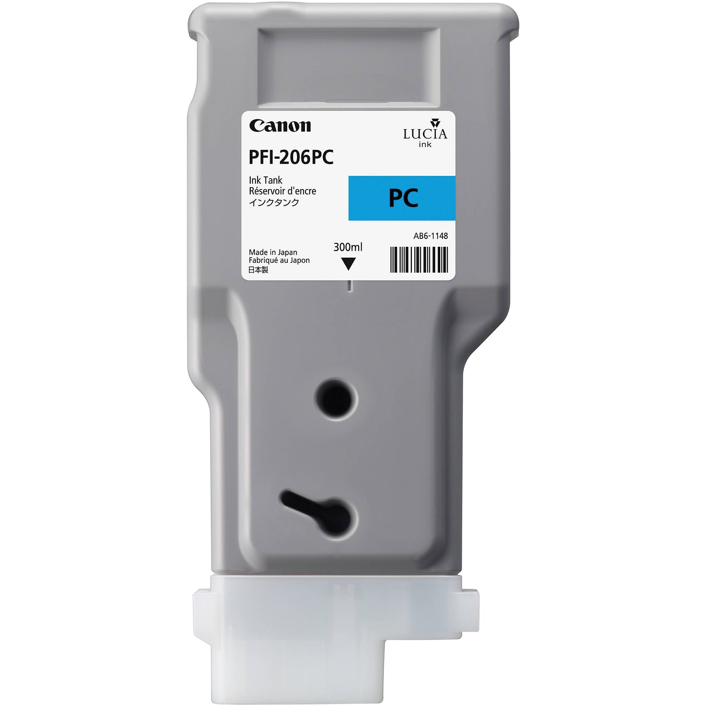 Genuine Canon PFI-206PC Photo Cyan Ink Cartridge 5307B001