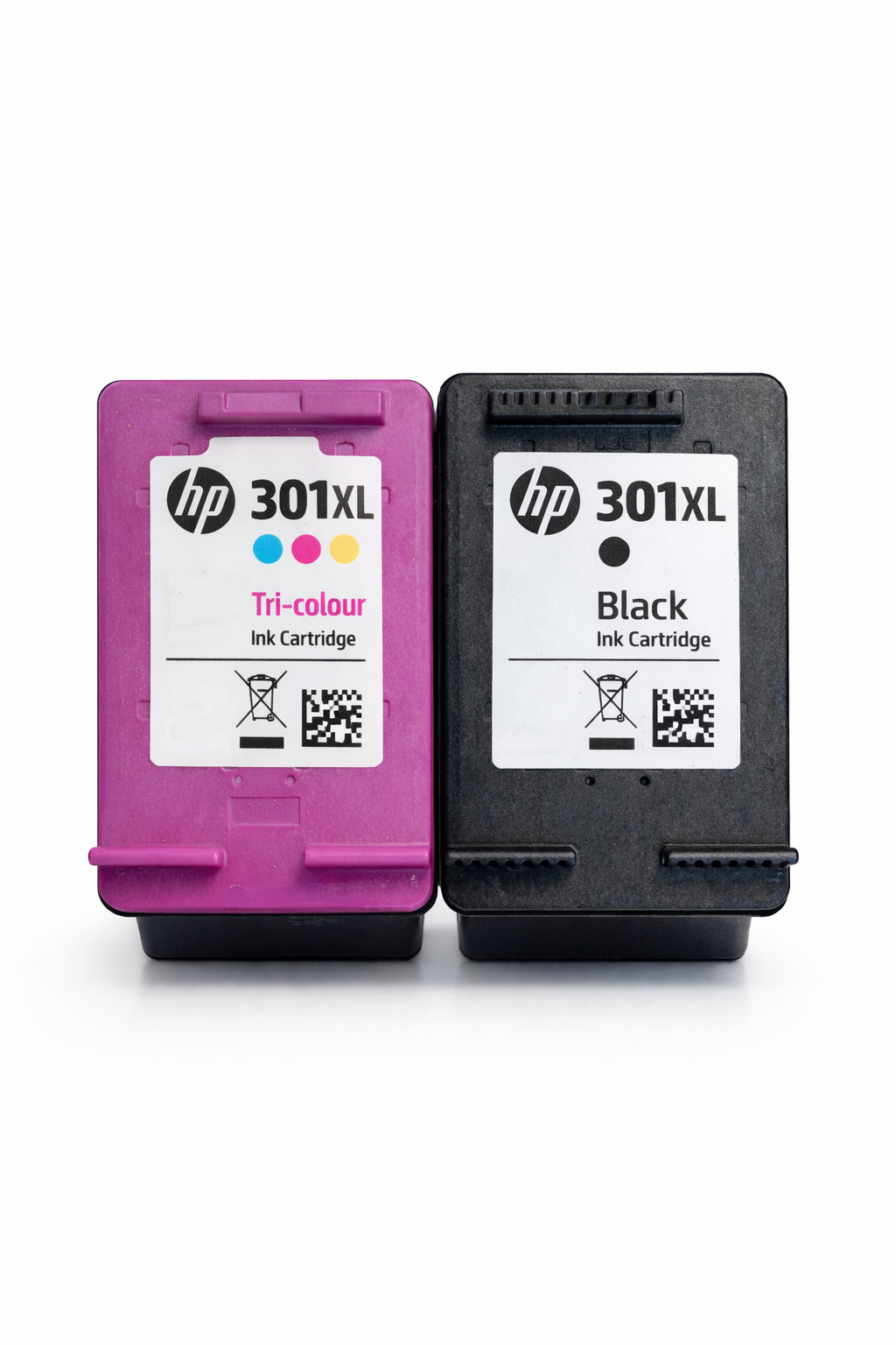 Genuine HP 301XL Black and Tri-Colour Twin Pack Ink Cartridges