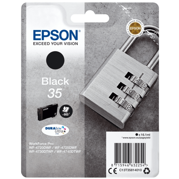 Genuine Epson 35 Black Ink Cartridge