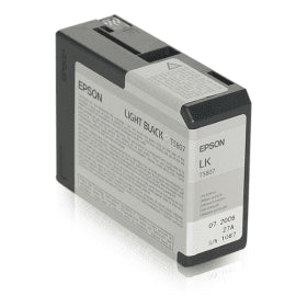 Genuine Epson T5807 Light Black Ink Cartridge