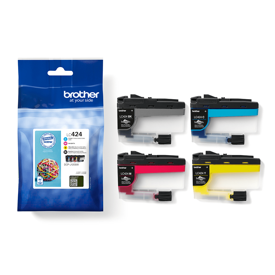 Genuine Brother LC424 Ink Cartridge Multipack