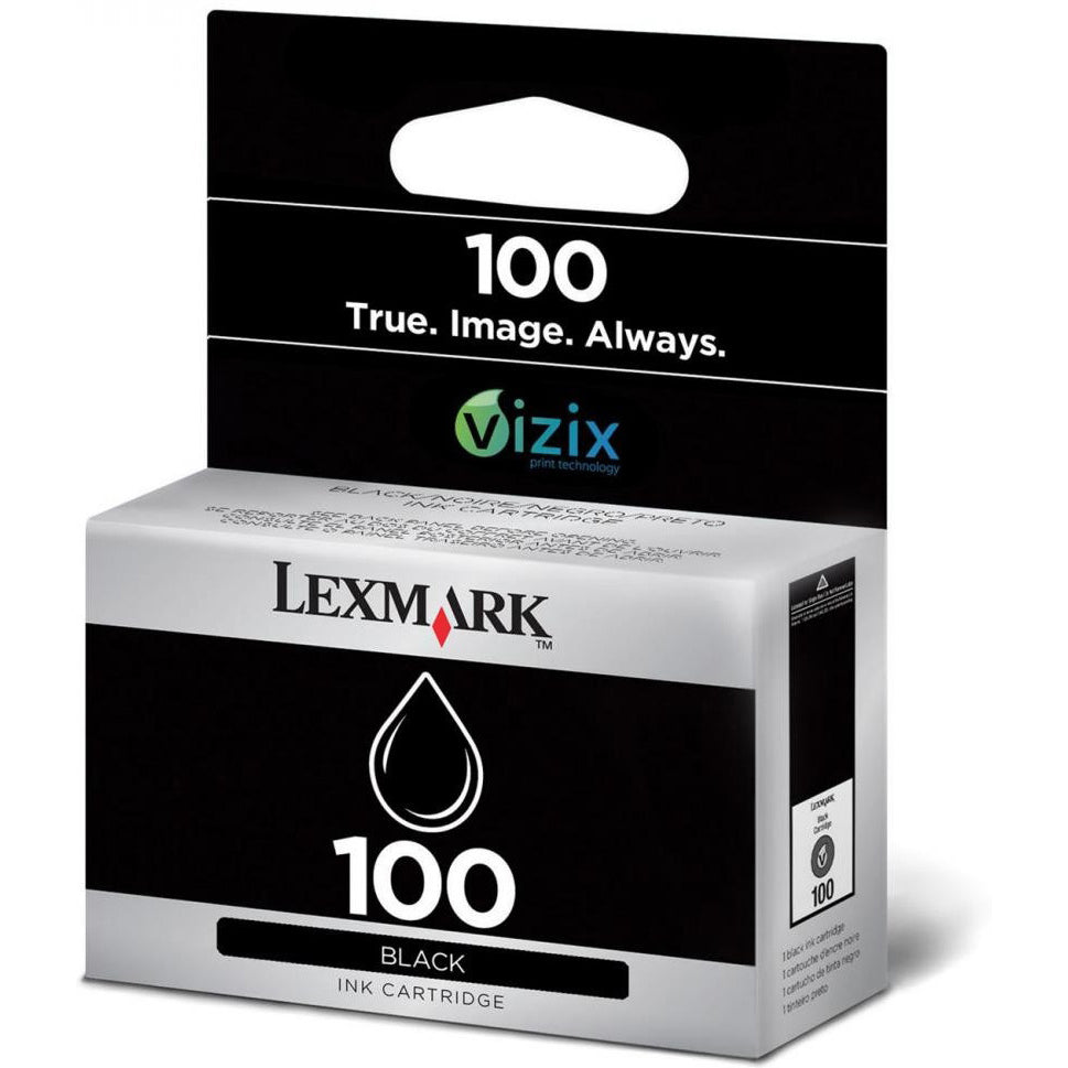 Genuine Lexmark 100 Black Ink Cartridge 14N0820E