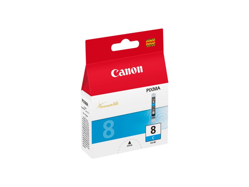 Genuine Canon Pixma CLI-8C Cyan Ink Cartridge 0621B001