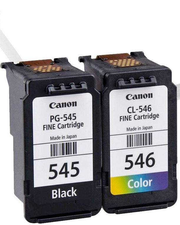 Genuine Canon PG-545 Black CL-546 Colour Twin Pack Ink Cartridges 8287B006