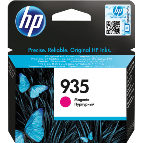 Genuine HP 935 Magenta Ink Cartridge C2P21AE