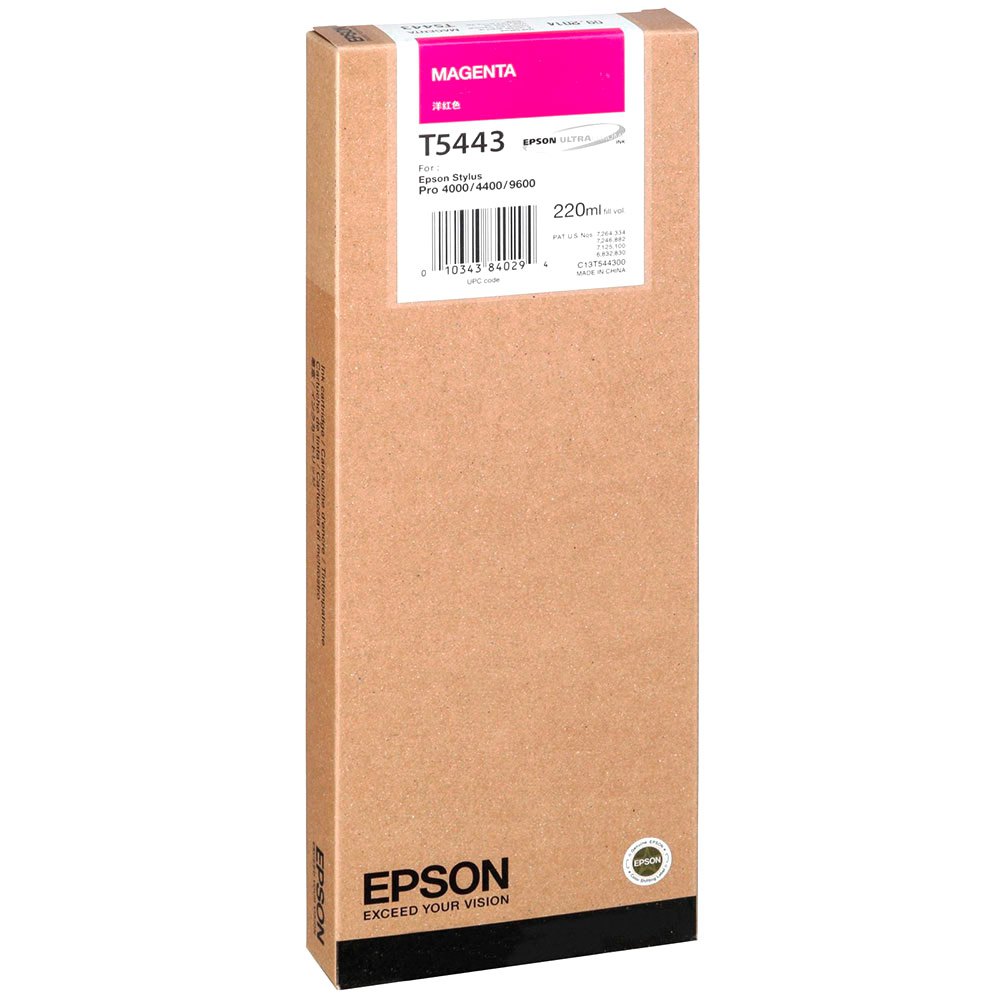 Genuine Epson T5443 Magenta Ink Cartridge 110ml