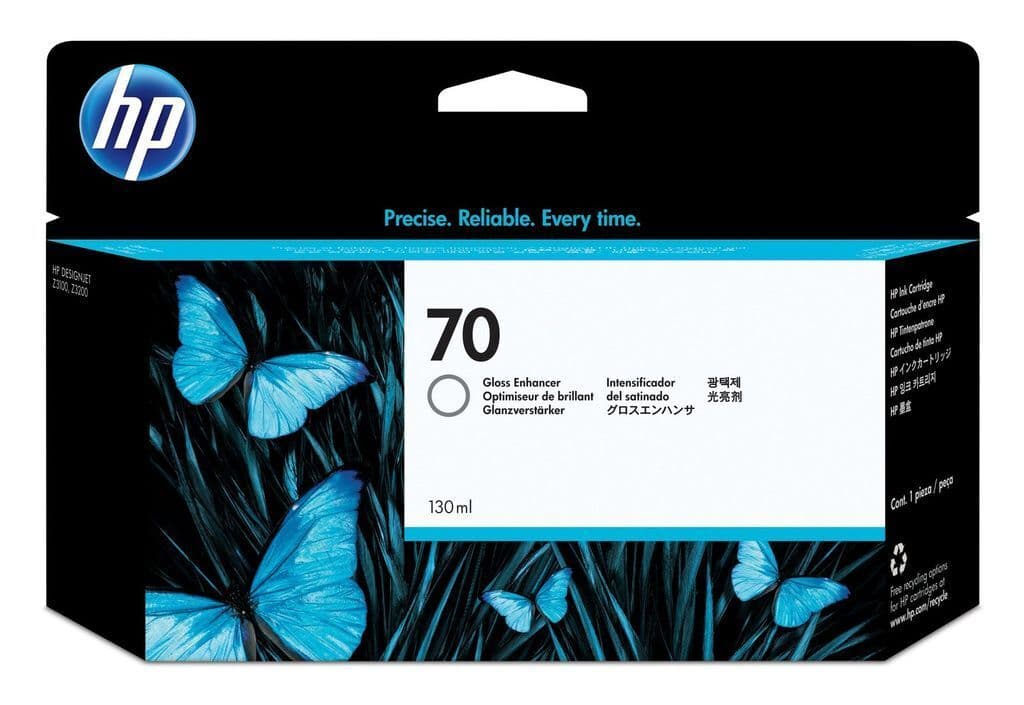 Genuine HP 70 Gloss Enhancer Ink Cartridge C9459A