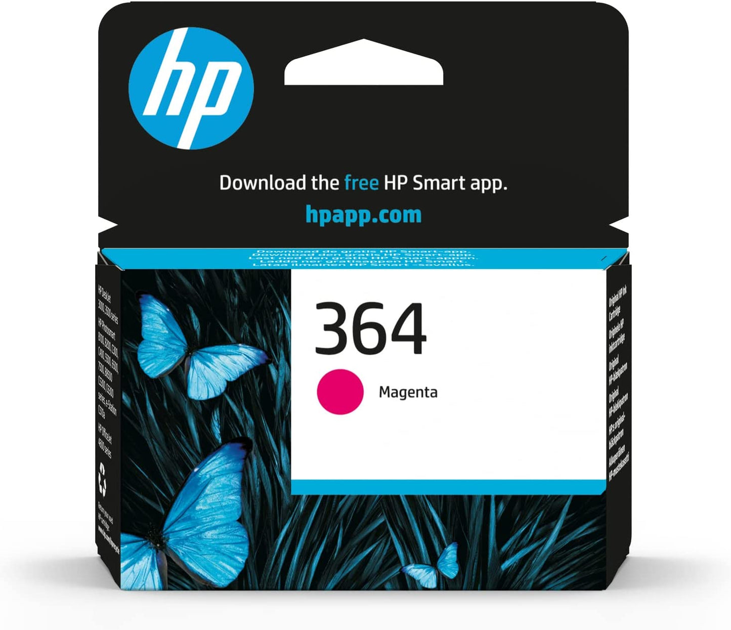 Genuine HP 364 Magenta Ink Cartridge CB319EE