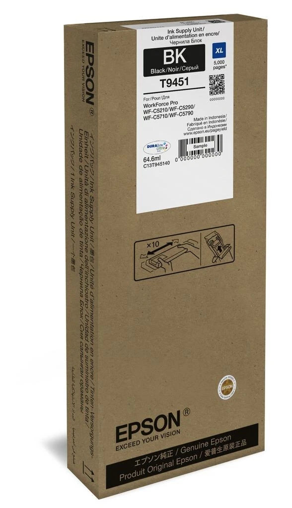 Genuine Epson T9461 Black Ink Cartridge (C13T946140)
