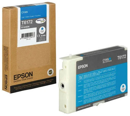 Genuine Epson T6172 High Capacity Cyan Ink Cartridge C13T617200