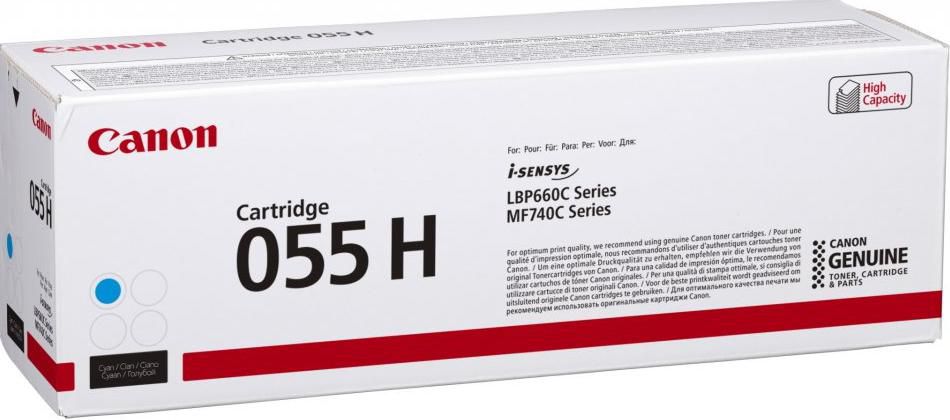 Genuine Canon 055HC (3019C002) Cyan Toner Cartridge (VAT included)