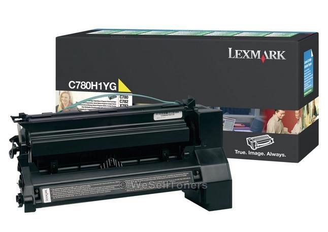 Genuine Lexmark C780H1YG Yellow Toner Cartridge (VAT included)