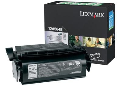 Genuine Lexmark 12A5845 Black Toner Cartridge (VAT included)