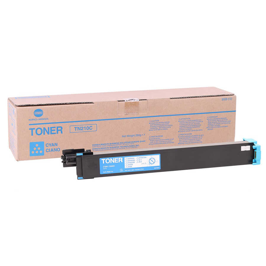 Genuine Konica Minolta TN210C (8938512) Cyan Toner Cartridge (VAT included)