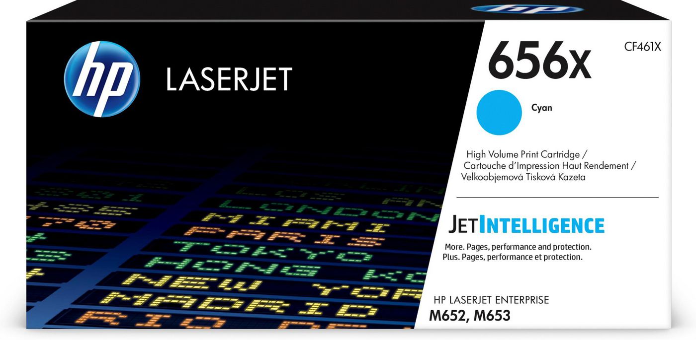 Genuine HP CF461X (656X) Cyan Toner Cartridge (VAT included)