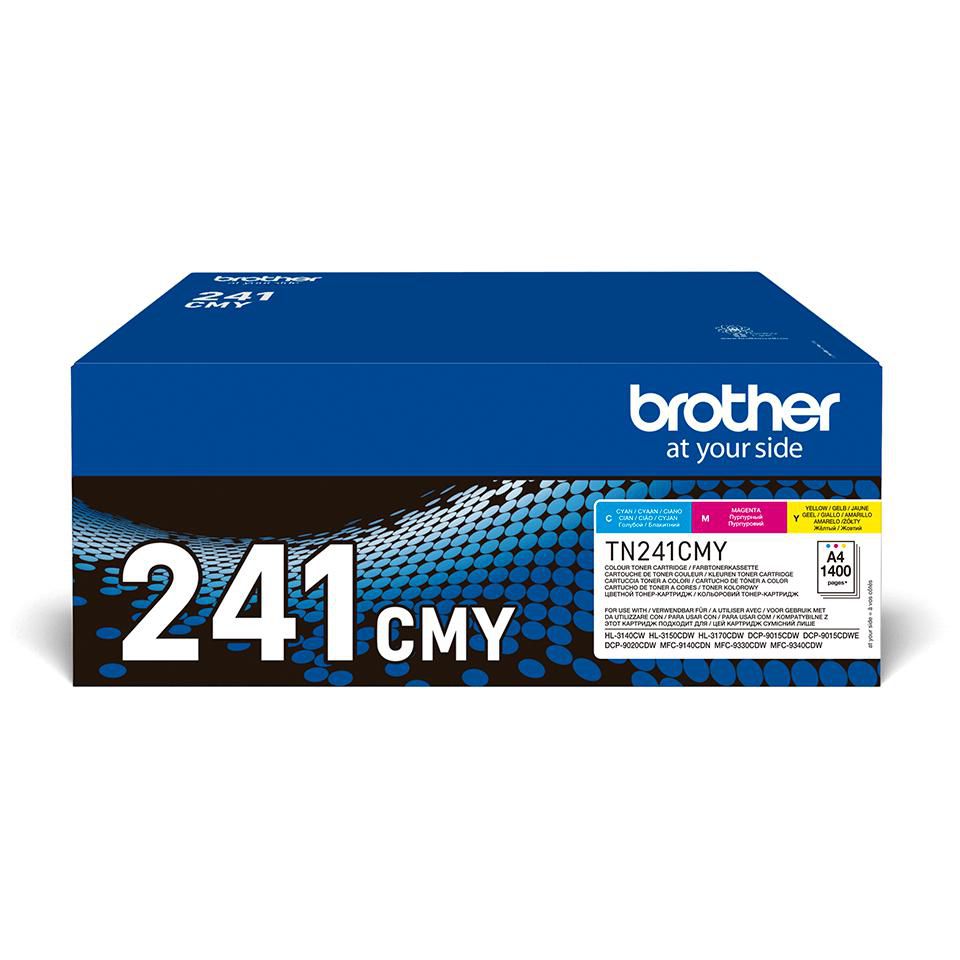 Genuine Brother TN241CMY Multi C/M/Y Toner Cartridge (VAT included)