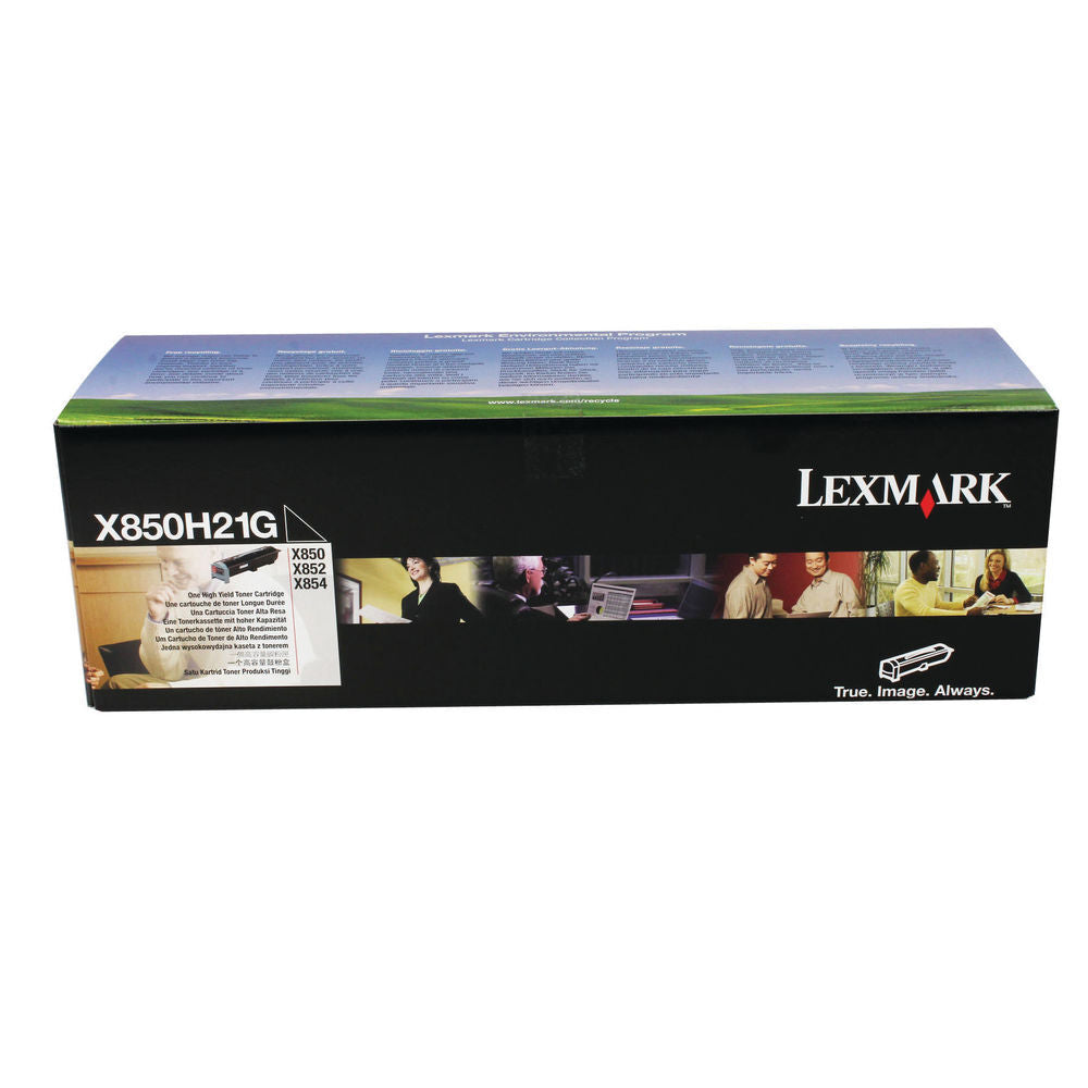 Genuine Lexmark X850H21G Black Toner Cartridge (VAT included)