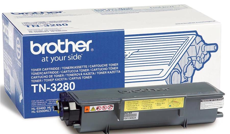 Genuine Brother TN3280 (TN-3280) Black Toner Cartridge (VAT included)