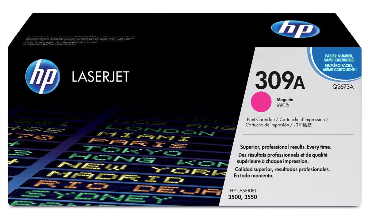 Genuine HP Q2673A (309A) Magenta Toner Cartridge (VAT included)