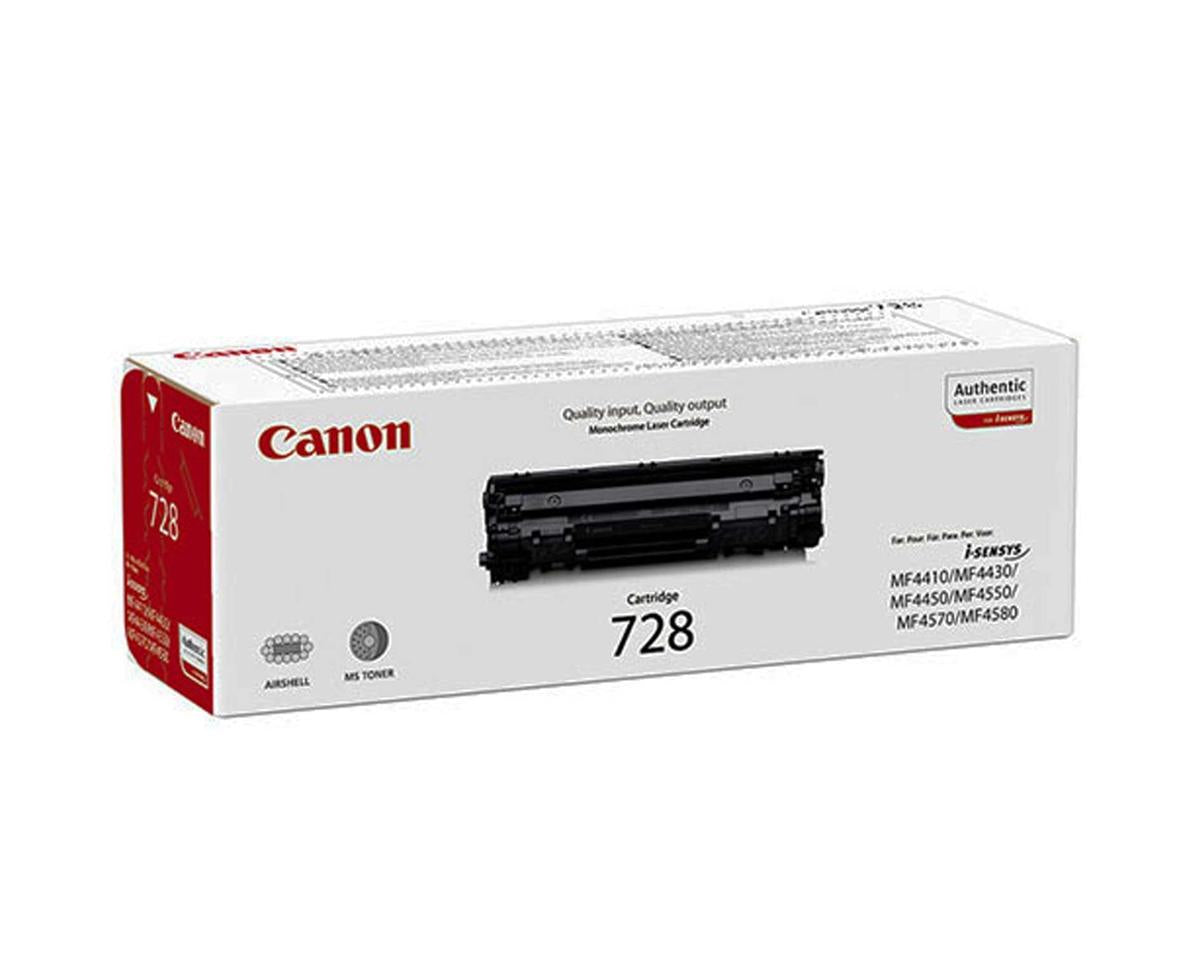 Genuine Canon 728 (3500B002AA) Black Printer Toner Cartridge
