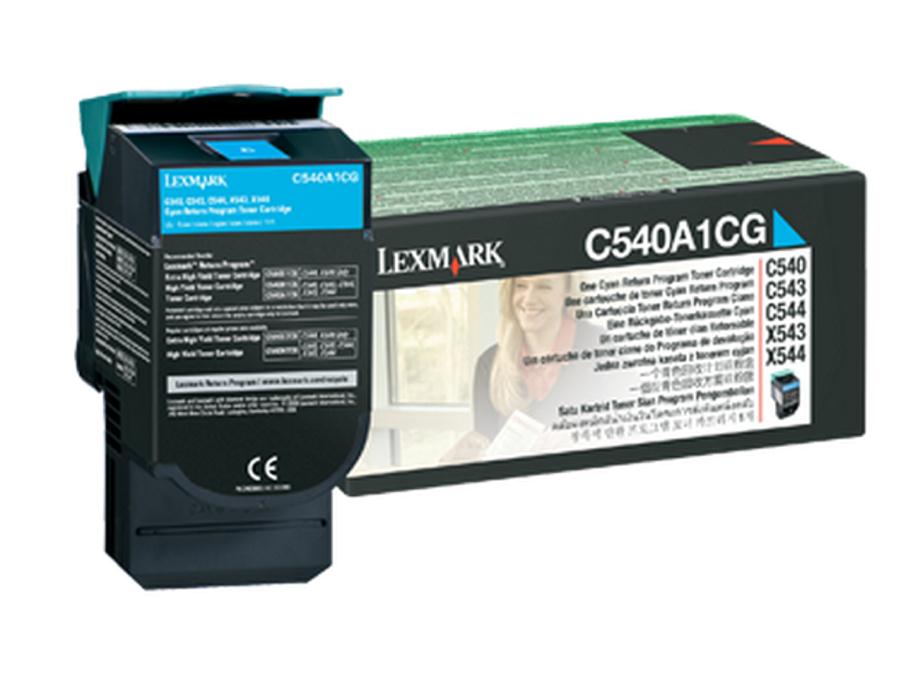 Genuine Lexmark C540A1CG Cyan Toner Cartridge (VAT included)