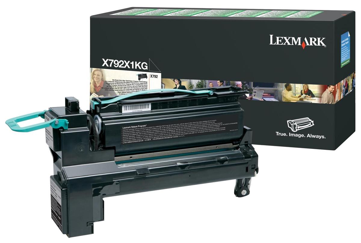 Genuine Lexmark X792X1KG Black Toner Cartridge (VAT included)