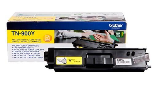 Genuine Brother TN900Y (TN-900Y) Yellow Toner Cartridge (VAT included)