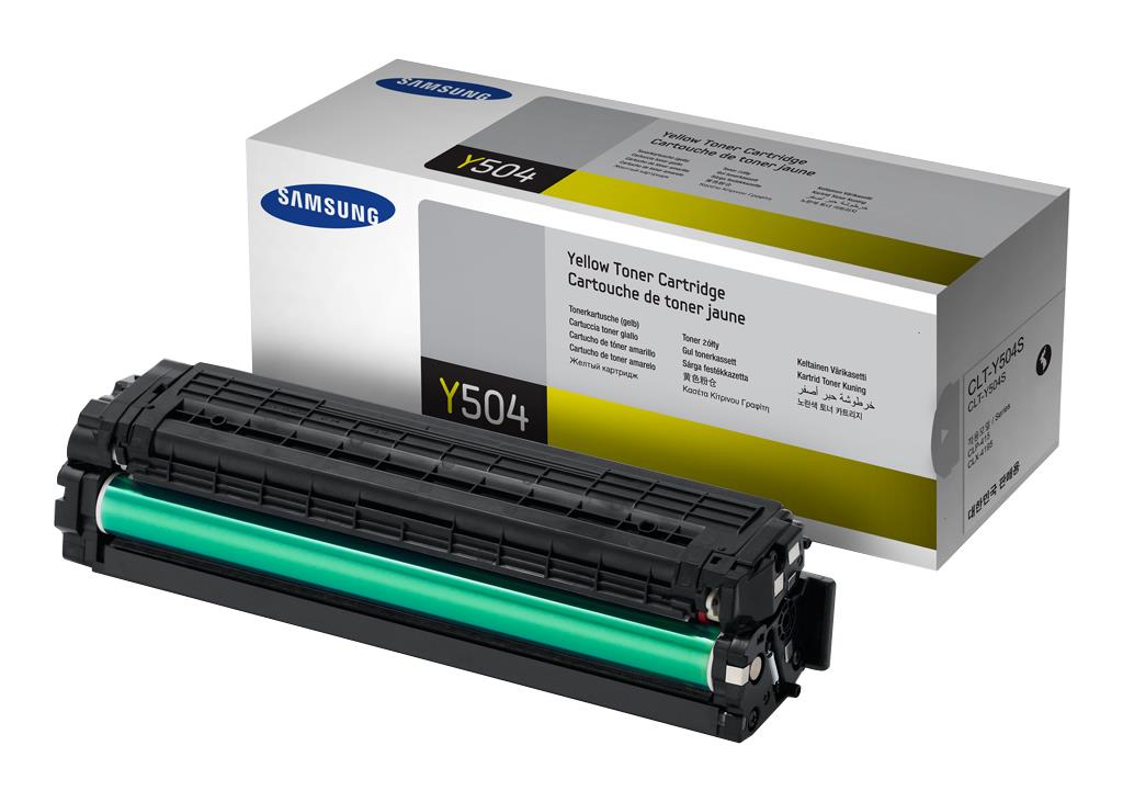 Toner compatible Samsung CLT-Y504S Jaune main image 0