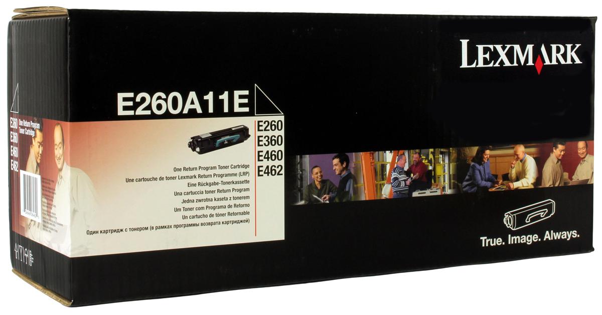 Genuine Lexmark E260A11E Black Toner Cartridge (VAT included)