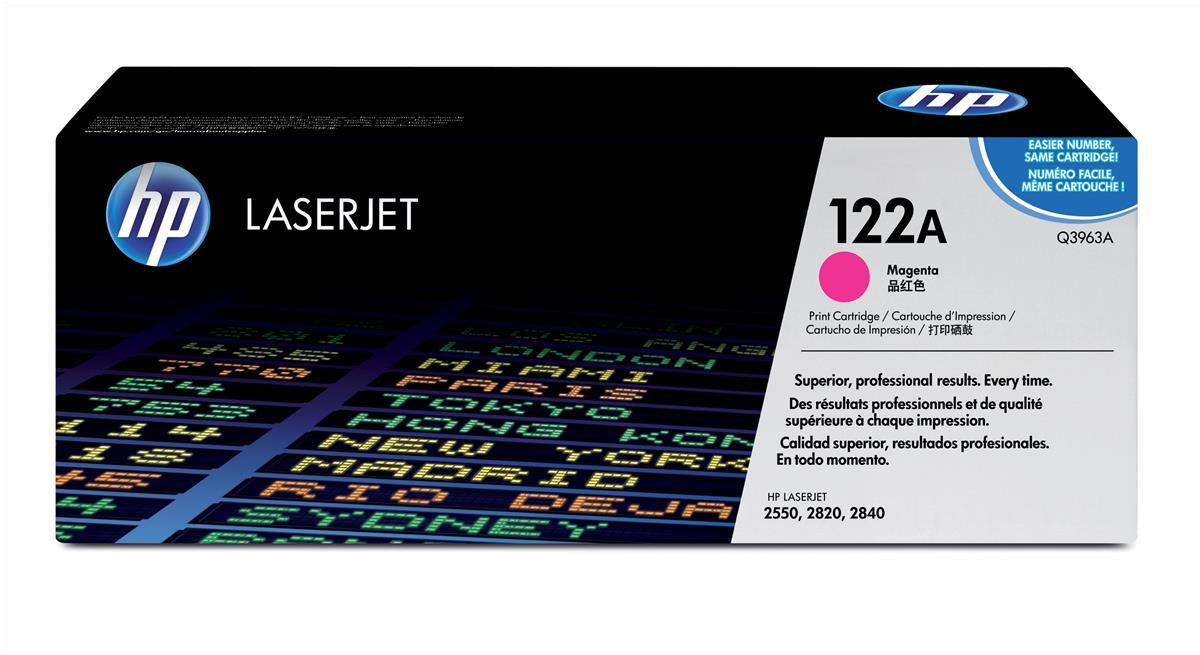 Genuine HP Q3963A (122A) Magenta Toner Cartridge (VAT included)
