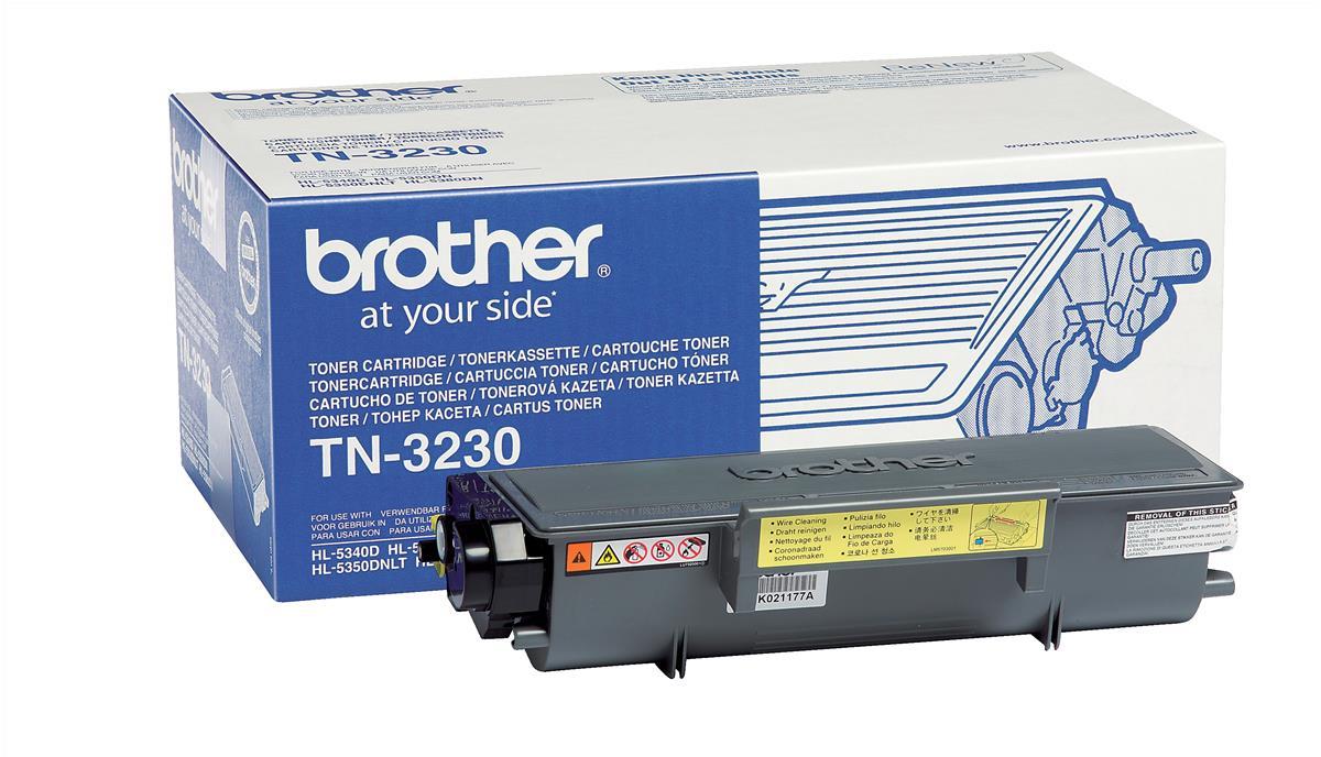 Genuine Brother TN3230 (TN-3230) Black Toner Cartridge (VAT included)