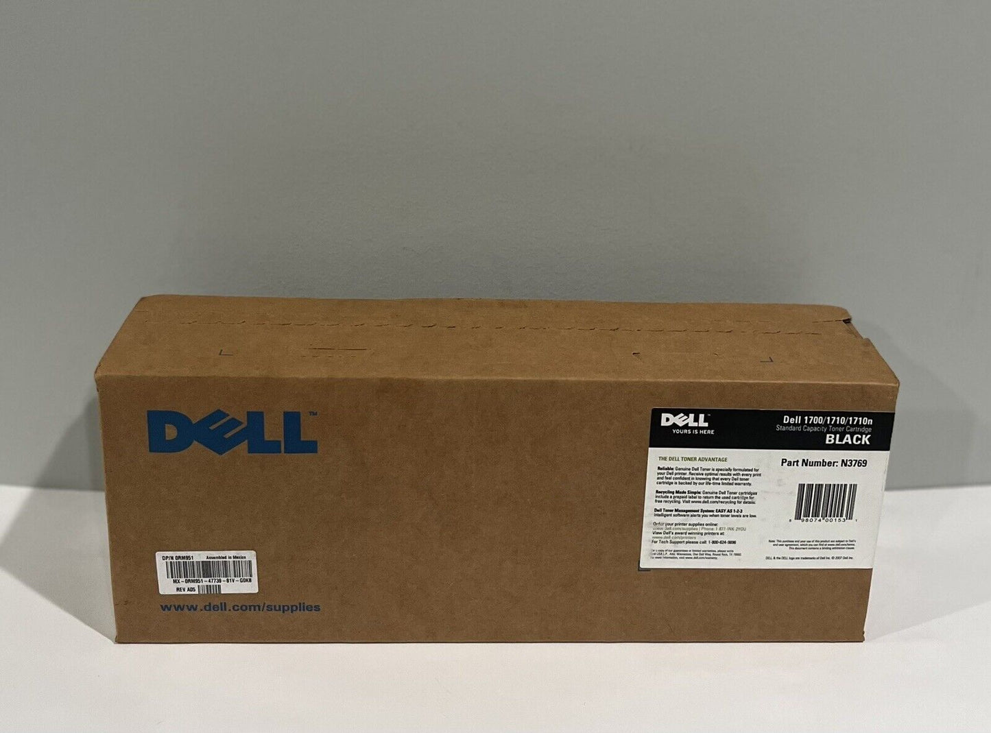 Genuine Dell N3769 Black Toner Cartridge (VAT included)